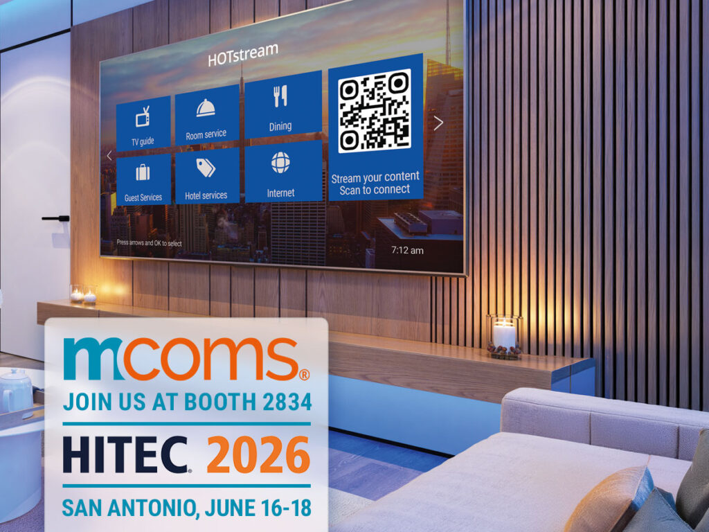 Meet MCOMS at HITEC 2026, June 16-18, San Antonio, TX
